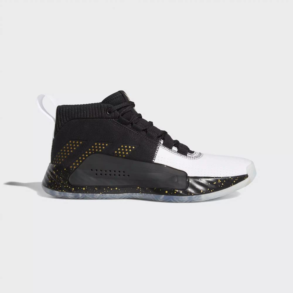 Adidas Dame 5 Tenis De Basketball Negros Para Hombre (MX-10399)